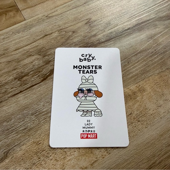 *RARE* Crybaby Monster Tears Figurine - LADY MUMMY - Pop Mart 100% Authentic - Picture 9 of 14